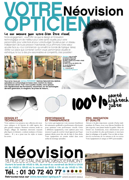 opticien du val d'oise